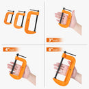 Forward Heavy Duty Ductile Iron C-Clamp - 3 Piece C Clamp Set 3in, 4in, 6in KIT