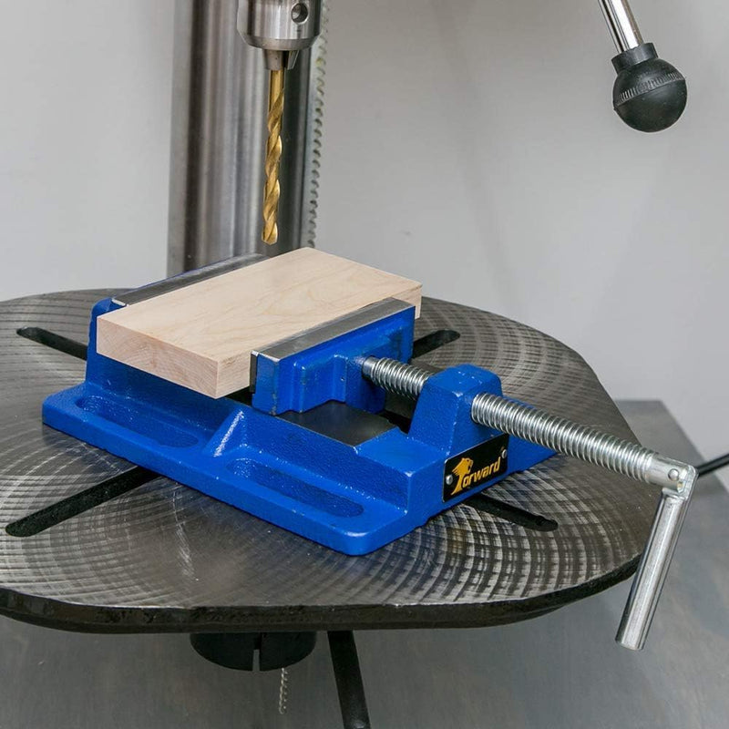 Forward Drill Press Vise 6" Jaw Width, Q196A Portable Vise