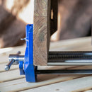 Forward M90K 9-Inch Woodworking Vise Quick Release Rapid Action Heavy Duty Woodworker's Vise with Ductile Iron Stationary Body, 10" Jaw Opening