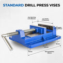 Forward Drill Press Vise 3" Jaw Width, Q193A Portable Vise