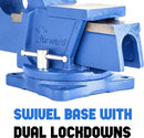 Forward 0806 6-Inch Bench Vise with Swivel Base and Anvil (6")