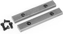 Forward 6.5 Inch Replacement Steel Jaw Plates (1 Pair) and Screws for CR60A Industry Bench Vise