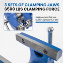 Forward HY-DT150B-6IN Heavy Duty Bench Vise 360-Degree Swivel Base and Head with Anvil (6")