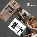 Forward HV516 9 1/2-Inch Heavy Duty Woodworking Vise Front Vise, Woodworker's Bench Vise Cast Iron Body with Solid Steel Main Screw