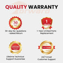 Forward Round Bench Vise 5 Inch Heavy Duty, 1750 Economic Industrial Vice with 360° Swivel Base, 5" Jaw Width, 5-1/2" Max Jaw Opening, 3-1/2" Throat Depth, 72,000PSI Ductile Iron