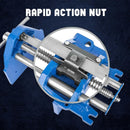 Forward M90K 9-Inch Woodworking Vise Quick Release Rapid Action Heavy Duty Woodworker's Vise with Ductile Iron Stationary Body, 10" Jaw Opening