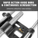 Forward HV516 9 1/2-Inch Heavy Duty Woodworking Vise Front Vise, Woodworker's Bench Vise Cast Iron Body with Solid Steel Main Screw