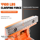 Forward 4-Inch Bench Vise Ductile Iron with Channel Steel and 360-Degree Swivel Base HY-30404-4In (4")