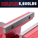 Forward 1306 6 Inch Home Vise Ductile Iron 6" Bench Vise Homeowner's Vice with Anvil and Swivel Base