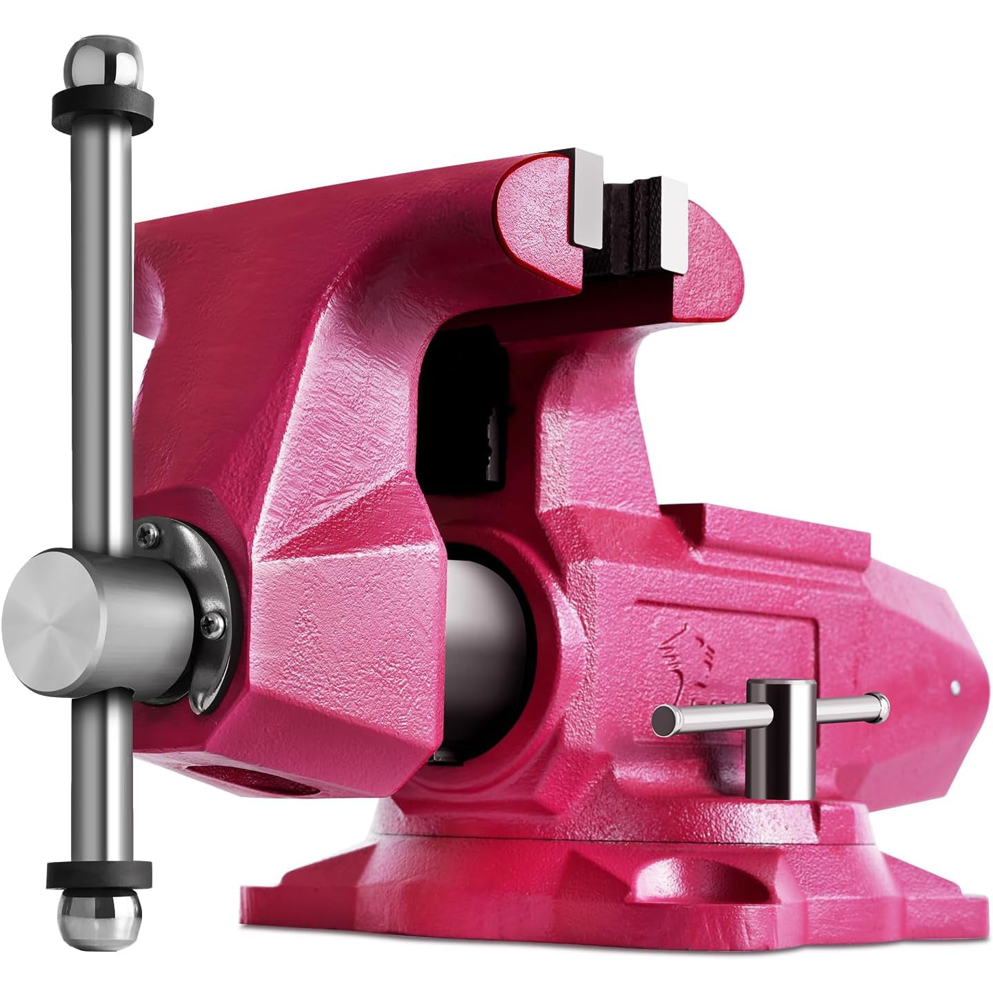 Forward Round Bench Vise 5 Inch Heavy Duty, 1750 Economic Industrial V