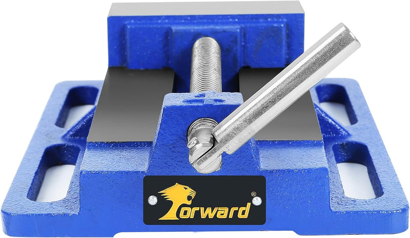 Forward Drill Press Vise 6" Jaw Width, Q196A Portable Vise