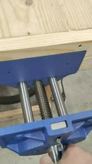 Forward M90K 9-Inch Woodworking Vise Quick Release Rapid Action Heavy Duty Woodworker's Vise with Ductile Iron Stationary Body, 10" Jaw Opening