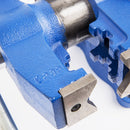 Forward DT08125A 5-Inch Heavy Duty Bench Vise 360-Degree Swivel Base and Head with Anvil (5", Ductile Iron)