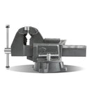 Forward CR60A 6.5-Inch Bench Vise Swivel Base Heavy Duty with Anvil (6 1/2") Gray